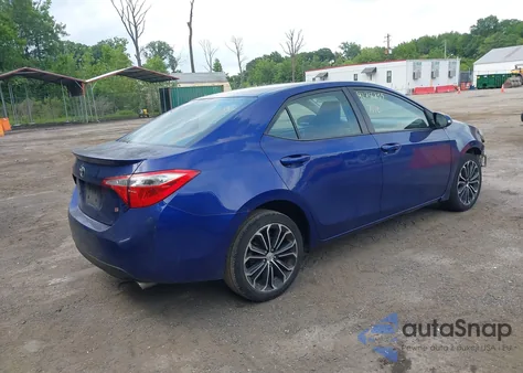 2016 Toyota Corolla S Plus from USA, damaged, VIN 2T1BURHE1GC537378